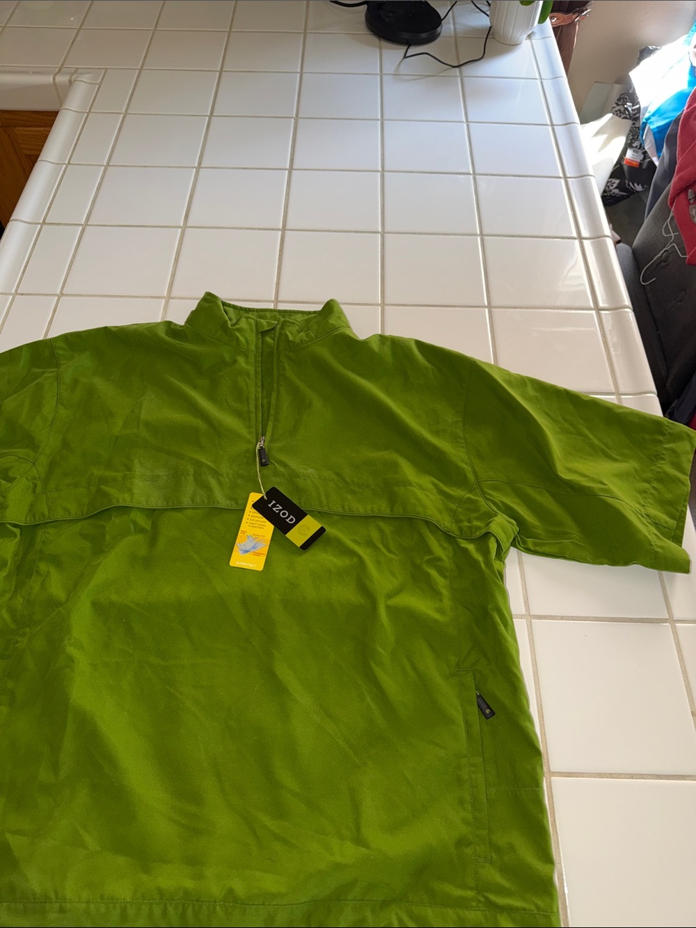 IZOD performance golf  Jacket - L green 🐈‍⬛